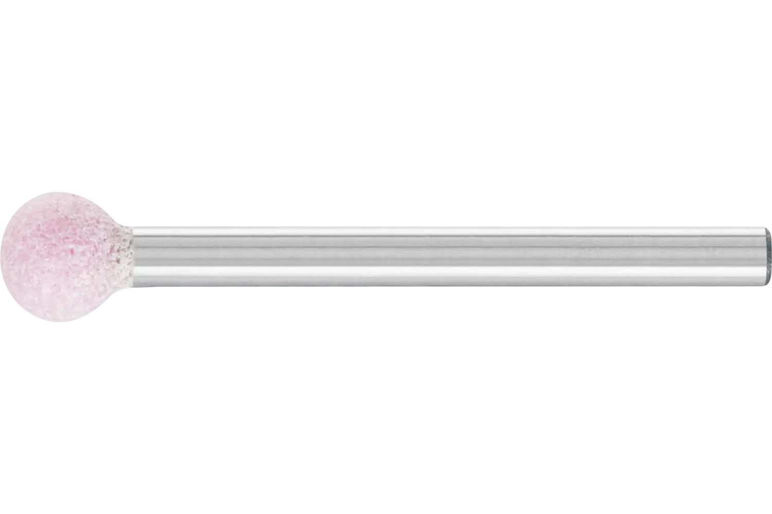 Picture of Pferd Vitrified Mounted Point, Steel Edge, 1/4" x 1/4, 100 Grit, B125, AO, 1/8" Shank